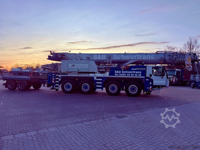 Mobil daru ballasztpótkocsival Liebherr LTM 1090-4.1