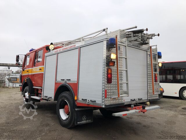 Truck chassis Mercedes-Benz 1622 SK 4x4 4WD Seilwinde Steel/Steel