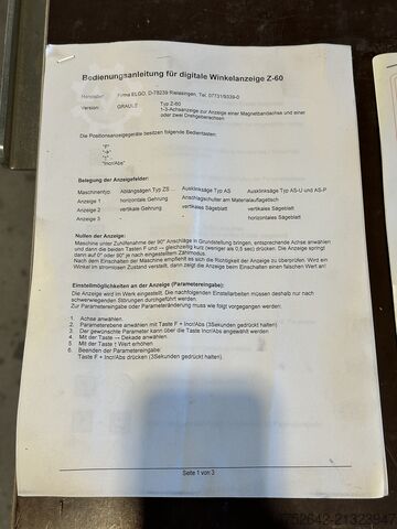 Kap- och gersåg Graule ZS 200 N - Alu Abläng- & Gehrungssäge