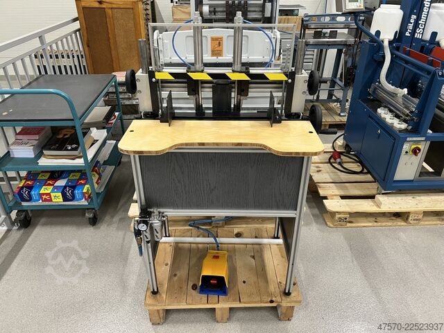 Zweiseitiger Eckenabschneider Double side corner cutter pneumatic