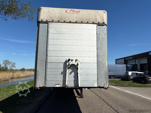 Presenninger, der kan skubbes Fliegl SDS 350 Lift-Axle / BPW Disc / NEW APK-TÜV / NL...