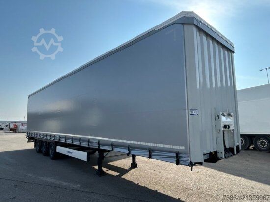 Semirimorchio con telone KRONE MEGA SD, EDSCHA-VERDECK, HUBDACH