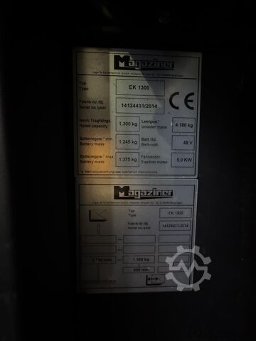EK 1300 - Guidage sur rails!! MAGAZINER EK 1300  - Rail Guidance !!