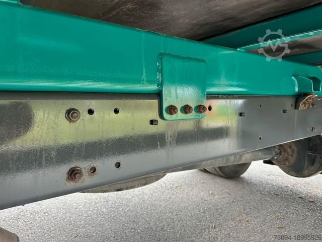 Camion cu platformă DAF LF45.210 Pritsche 6,5m KRAN FUNK