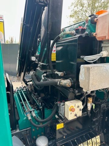 Camion cu platformă DAF LF45.210 Pritsche 6,5m KRAN FUNK