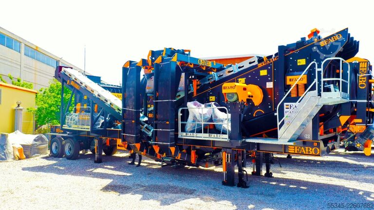 Oprema za drobljenje/mobilna drobilica FABO Crushing equipment Mobile Jaw Crusher Fullstar-110