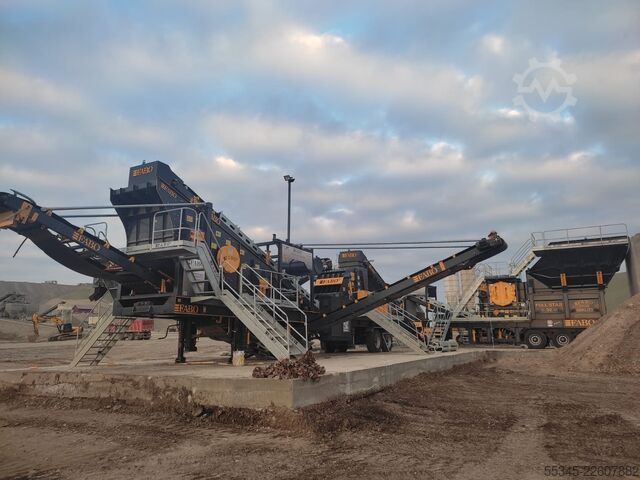 Oprema za drobljenje/mobilna drobilica FABO Crushing equipment Mobile Jaw Crusher Fullstar-110