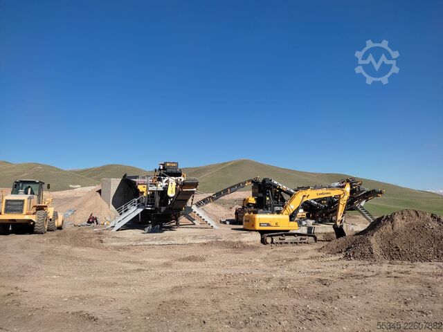 Oprema za drobljenje/mobilna drobilica FABO Crushing equipment Mobile Jaw Crusher Fullstar-110