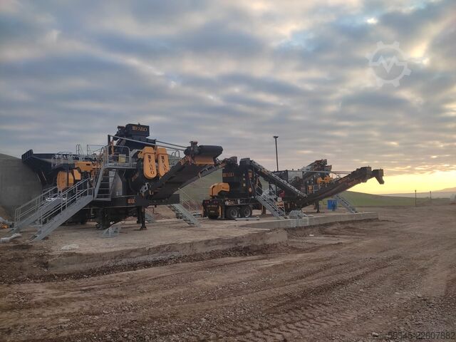 Oprema za drobljenje/mobilna drobilica FABO Crushing equipment Mobile Jaw Crusher Fullstar-110