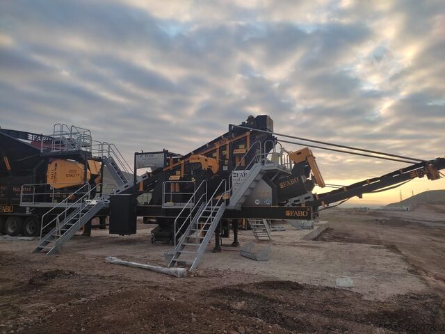 Oprema za drobljenje/mobilna drobilica FABO Crushing equipment Mobile Jaw Crusher Fullstar-110