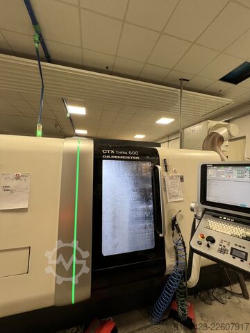 CNC-draai- en freescentrum DMG CTX beta 500 V6 Bj. 2010