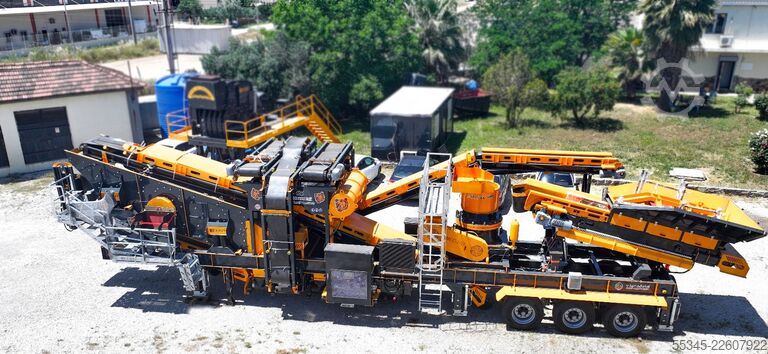 Drticí zařízení FABO cone crusher / stone crusher 80-100 TPH Cone crusher MCC-100