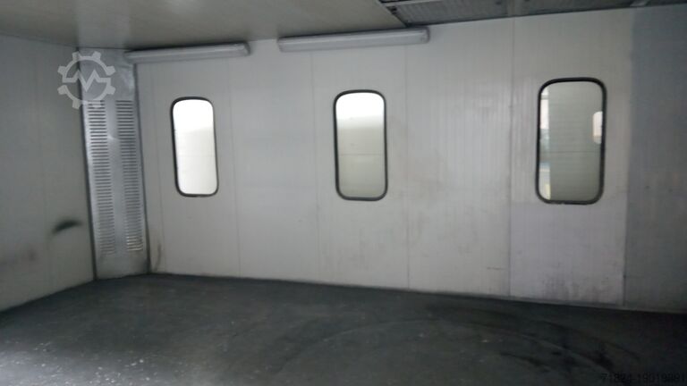 Tecno Azzurra MIX 5x10 (7 m) Kabina lakierniczo - suszarnicza Azzurra