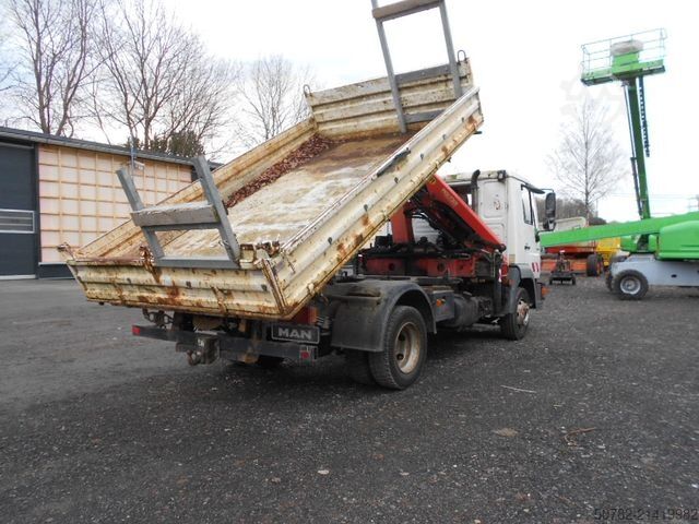 Sklápěcí dodávka MAN MAN LE8.150 mit Palfinger PKG7001