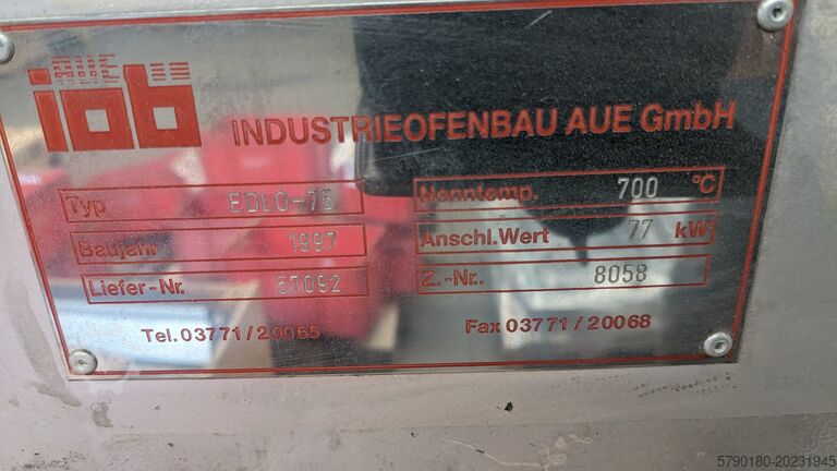 Sistema de control IOB Indurstrie-Ofen-Bau GmbH EDLO-75