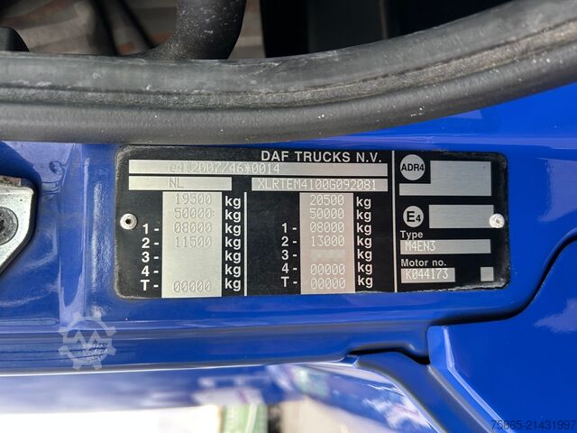 Standart-SZM DAF CF 400 FT Comfort Cab / 885 dkm / Smart Tacho V...