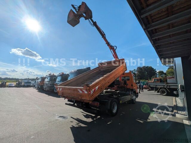 Kiper kamion MERCEDES-BENZ Atego 1218 / Kipper+Kran / load 5,2ton / E3