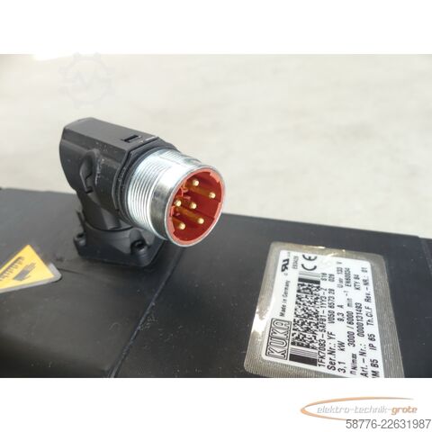 Vezérlőegység KUKA 1FK7083-5AF81-1YY3-Z S16 Servomotor SN: YFV050657328026
