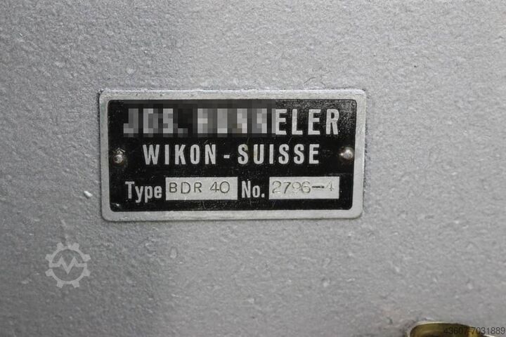 Kofferafrondmachine Hunkeler BDR 40 (2796-4)