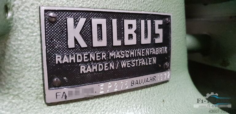 Hoektrekkenmachine Kolbus EP (275)