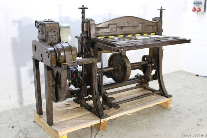 Máquina de vincar para caixas de cartão Krause SR 110