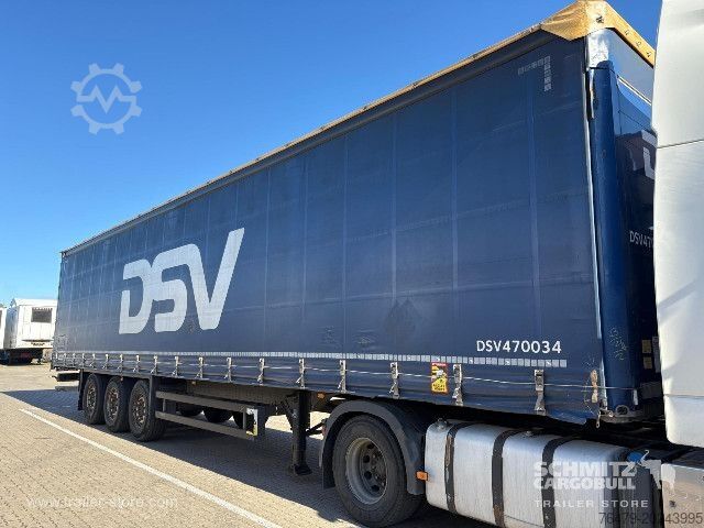Åben sættevogn med presenning Schmitz Cargobull Curtainsider Standard