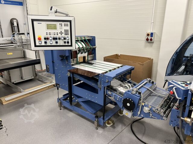 Vouwmachine MBO K800 S-KTL/6 + SBAP 46ME Press Folding Machine