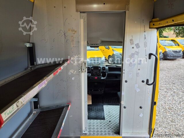 Bestelwagen met verhoogd dak FIAT Ducato Maxi L5H3 Durchgangstüre Regale HOCHDACH
