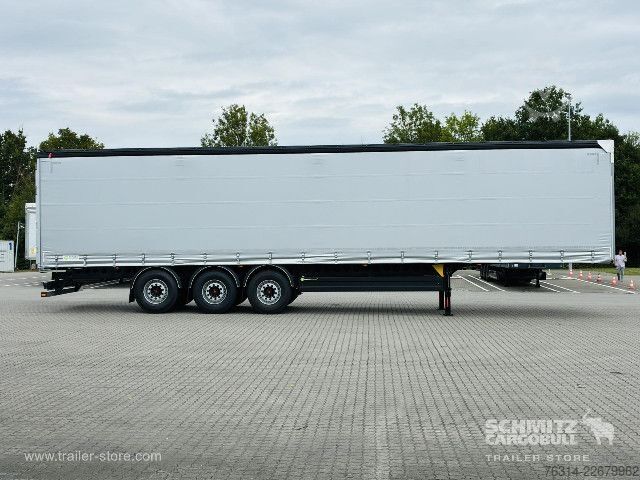 Open oplegger met zeil Berger Curtainsider Coil