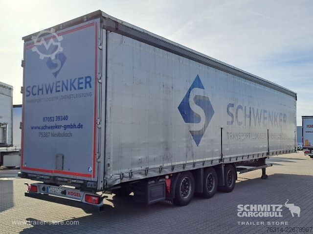 Open oplegger met zeil Kögel Curtainsider Mega