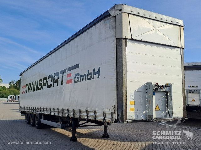 Open oplegger met zeil Schmitz Cargobull Curtainsider Mega Getränke