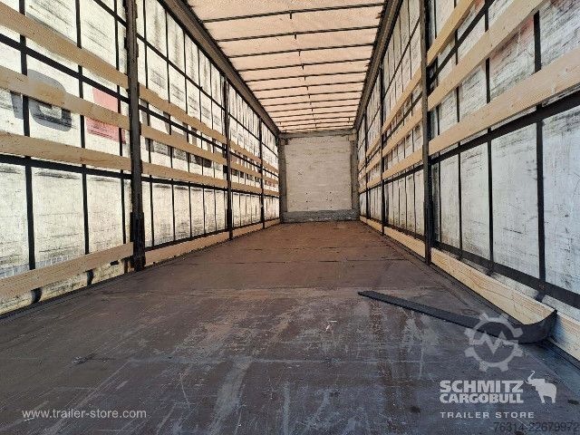 Open oplegger met zeil Schmitz Cargobull Curtainsider Mega Getränke
