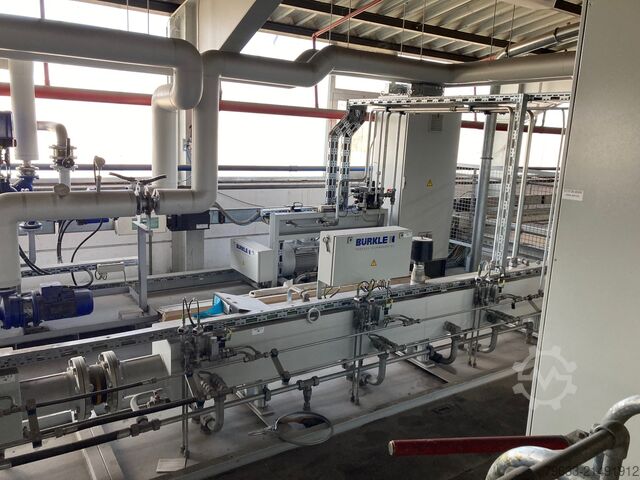 Continuous press for sandwich panels Robert Bürkle GmbH Durchlaufpresse ODW 2687/20