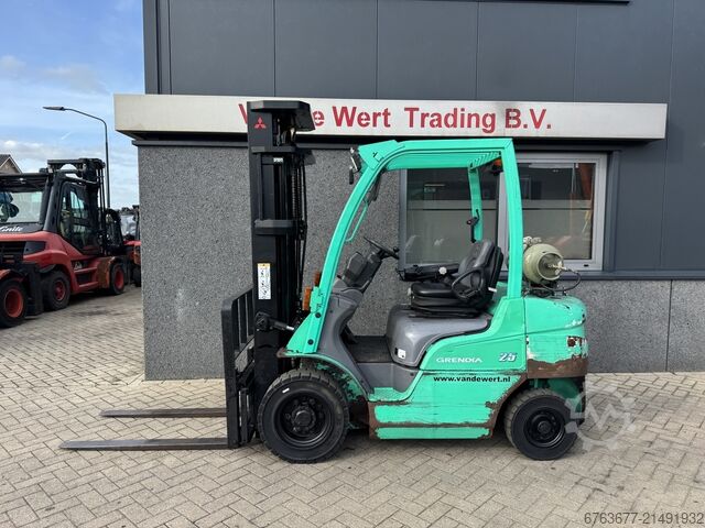 Mitsubishi FG25N Triplo 550 Freelift / Sideshift LPG 2012 MITSUBISHI FG25N Triplo 550 Freelift / Sideshift LPG 2012