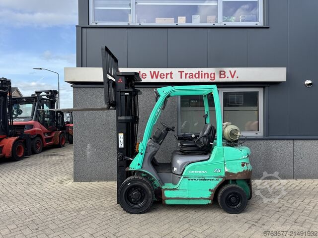 Mitsubishi FG25N Triplo 550 Freelift / Sideshift LPG 2012 MITSUBISHI FG25N Triplo 550 Freelift / Sideshift LPG 2012