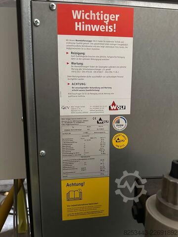 Vytápění a ventilátor Wolf Anlagen - Technik GMBH & Co WLE-K 260
