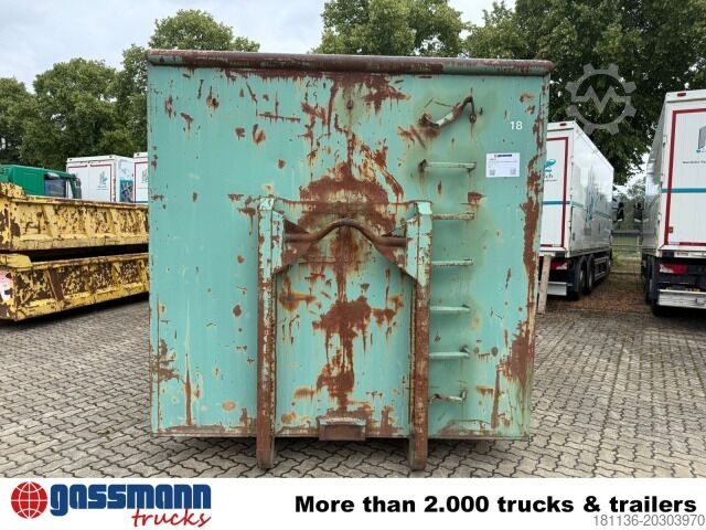 Krokcontainer  Abrollcontainer mit Flügeltür ca. 40m³