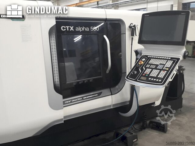 Centrul Turn-Mill DMG MORI CTX Alpha 500 V6