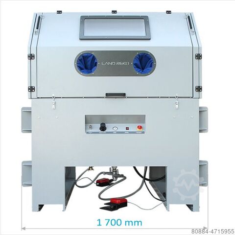 Blast Cabinet Sandblast Cabinet LandReko SCI 1600L