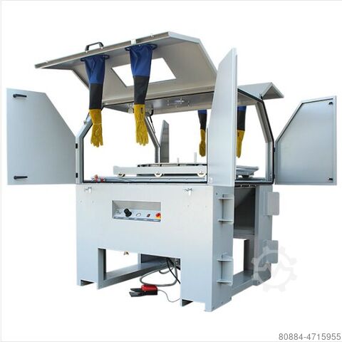 Blast Cabinet Sandblast Cabinet LandReko SCI 1600L