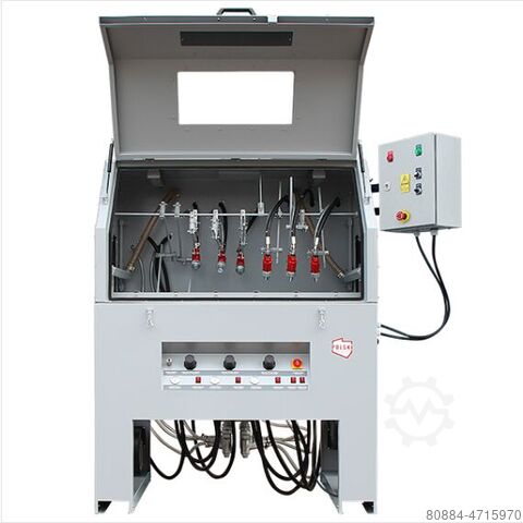 Sandblasting cabin automatic LandReko SCI 800-10 FA