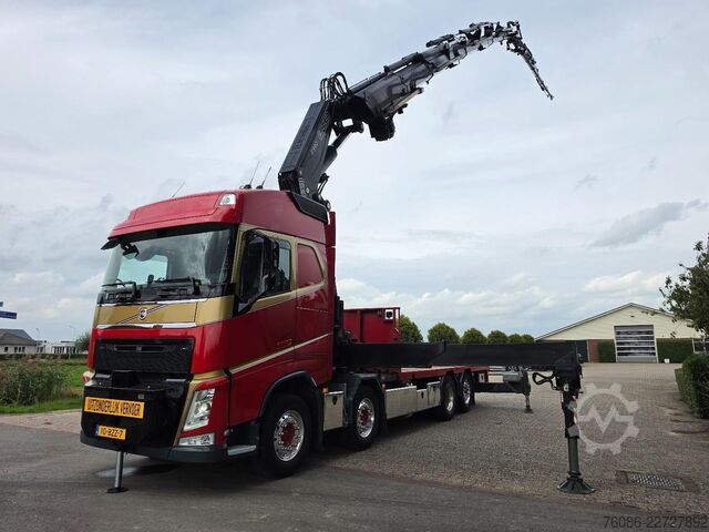 Ciężarówka z dźwigiem Volvo FH 8*2 500 !!8x2!! FASSI F990 (99tm) JIB LIER!!...