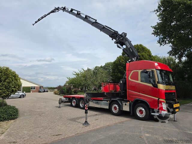 Ciężarówka z dźwigiem Volvo FH 8*2 500 !!8x2!! FASSI F990 (99tm) JIB LIER!!...
