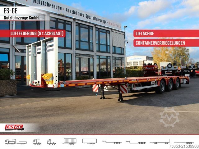 Werkplatform oplegger FAYMONVILLE MAX Trailer MAX200 Sattelanhänger Megatrailer