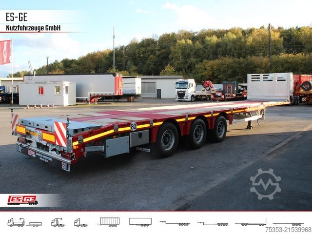 Werkplatform oplegger FAYMONVILLE MAX Trailer MAX200 Sattelanhänger Megatrailer