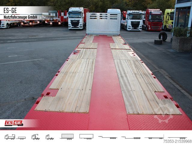 Werkplatform oplegger FAYMONVILLE MAX Trailer MAX200 Sattelanhänger Megatrailer