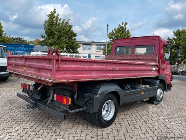 Furgão basculante MERCEDES-BENZ Atego 816 BB/ Meiller/ 2x AHK/ Org. KM/ NL 3.1 t