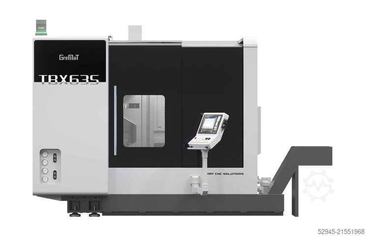 CNC svarv- och fräscenter Z-MaT TBX63S,B-Achse +-120°