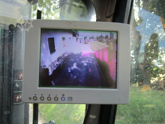 Elektrische vorkheftruck 3 wielen Jungheinrich EFG 220 Triplex-Freihub + Zinkenversteller + Seite