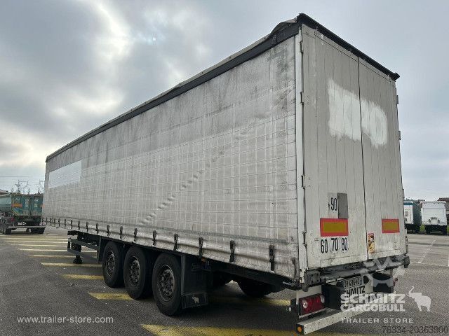 Open semitrailer with tarp Schmitz Cargobull Semitrailer Curtainsider Standard